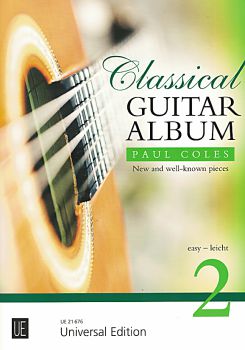 Coles, Paul: Classical Guitar Album Vol. 2, sheet music for guitar solo
