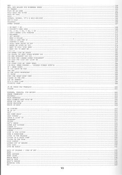 Das Ding Band 5, Kultliederbuch, Songbook für Gitarre Inhalt