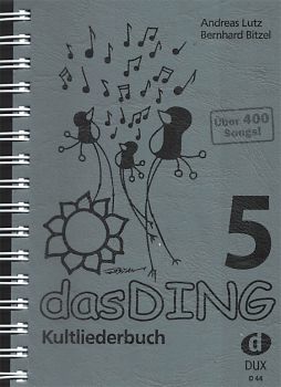 Das Ding Band 5, Kultliederbuch, Songbook für Gitarre ohne oder mit Noten