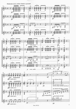 Falla, Manuel de: Miller`s Dance for 4 Guitars, sheet music sample