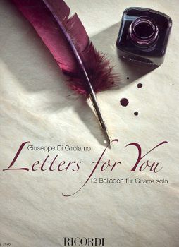 Di Girolamo, Giuseppe: Letters for You, Ballads for guitar solo, sheet music