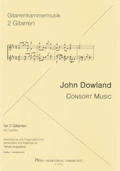 Dowland, John: Consort Music for 2 guitars, sheet music