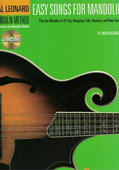 Easy Songs for 1-2 Mandolins, sheet music with CD