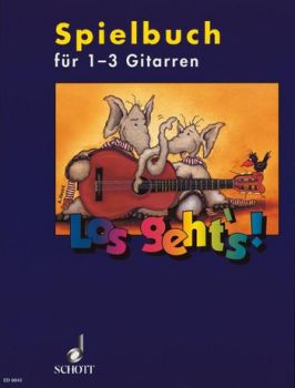 Eickholt, Alfred, Kreidler, Dieter, Petzold, Barbara u.a.: Los Geht`s – Gitarrenschule für Kinder, Spielbuch, Noten