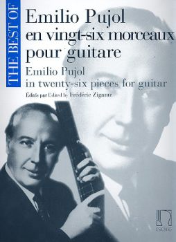 Pujol, Emilio: En vingt-six morceaux pour guitare - The Best of, sheet music for guitar solo
