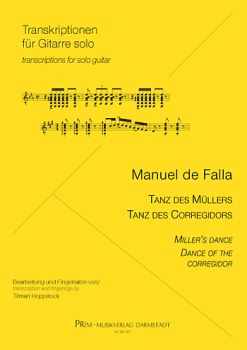 Falla, Manuel de: Tanz des Müllers & Tanz des Corregidors für Gitarre solo