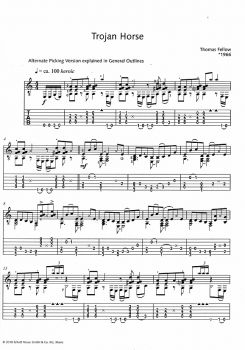 Fellow, Thomas: Fingerfood light, Crossover Pieces for Guitar solo, sheet music sample