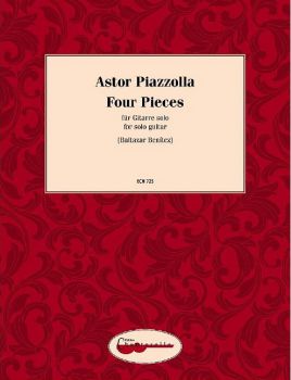 Piazzolla, Astor: 4 Pieces for guitar solo