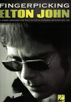 Fingerpicking Elton John, Songbook für Gitarre solo, Noten und Tabulatur