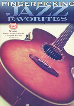 Fingerpicking Jazz Favorites für Fingerstyle-Gitarre solo, Noten und Tabulatur