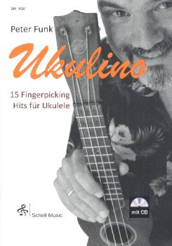 Funk, Peter: Ukulino - 15 Fingerpicking Hits for Ukulele