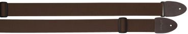 Guitar strap cotton, brown