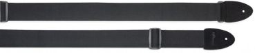 Guitar strap cotton, textured, black