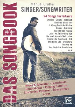Grütter, Manuel: Singer/ Songwriter Vol. 1, Songbook for guitar