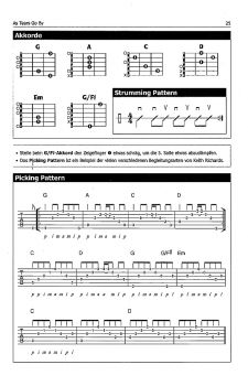 Grütter, Manuel: Singer/ Songwriter Vol. 2, Songbook for guitar, sheet music sample