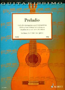 Guitarrissimo - Preludio - 130 easy concert pieces from 6 centuries, sheet music for guitar