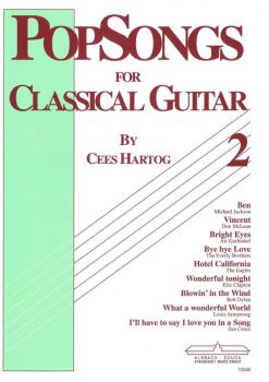 Hartog, Cees: Pop Songs for Classical Guitar Vol. 2