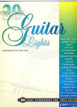 Harz, Fred: 20 Guitar lights - Evergreens for guitar solo, sheet music