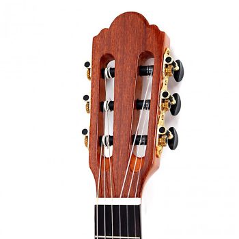 Children`s Guitar Höfner, Model HC504-1/2, 1/2-Guitar, scale 53 cm, with solid cedar top, head