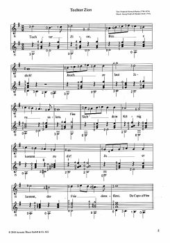 Hübner, Thomas und Steitz, Tilman: Mit der Gitarre durch die Weihnachtszeit, advanced Christmas Guitar Solos and Duets, sheet music sample