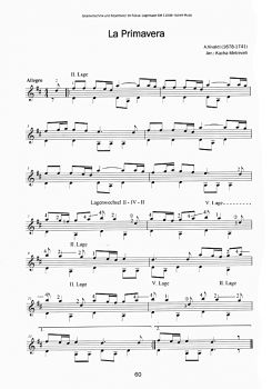 Im Fokus: Lagenspiel - Position Studies, Guitar Technique and Repertoire, sheet music sample