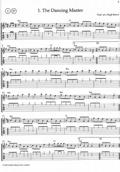 Irish Tunes for Guitar, sheet music sample