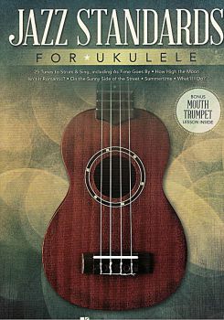 Jazz Standards for Ukulele, Songbook, Melodie, Text, Akkorde