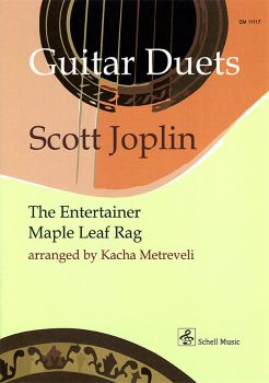 Joplin, Scott: Guitar Duets - Gitarrenduette - The Entertainer, Maple Leaf Rag, sheet music