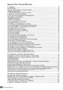 Käppel, Hubert: Die Technik der modernen Konzertgitarre - Technik Handbuch Inhalt