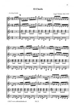 Kindle; Jürg: Discovering Tango Together for 4 Guitars or Guitar Ensemble, sheet music sample