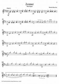 Klaschka, Martin: Funny Latin Impressions for guitar solo, sheet music sample