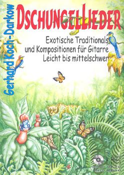 Koch-Darkow, Gerhard: Dschungellieder, sheet music for guitar solo