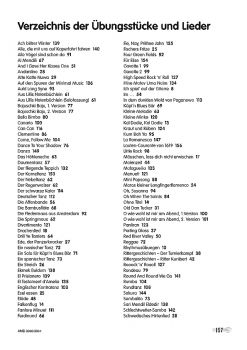 Koch-Darkow, Gerhard: Moro & Lilli Vol. 2, guitar method for children, songs page 1