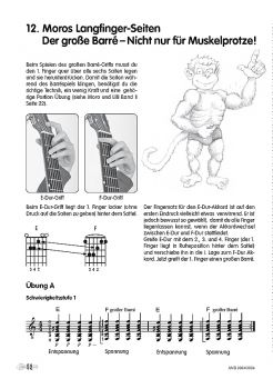 Koch-Darkow, Gerhard: Moro & Lilli Band 3,  Gitarrenschule für Kinder, Noten Beispiel