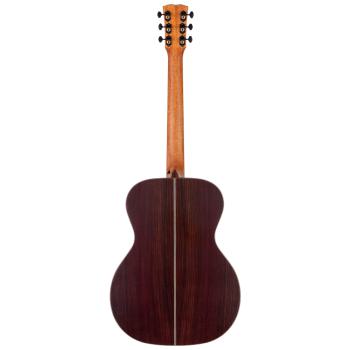 Preview: Kremona R35E Acoustic Guitar with pickup, Orchestra shape, spruce, rosewood, all-solid, back
