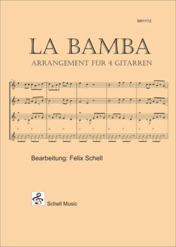 La Bamba for 4 guitars