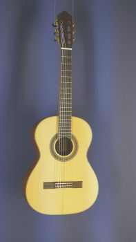 Lacuerda 65/2, matt lackierte Konzertgitarre mit massiver Fichtendecke, klassische Gitarre