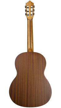 Preview: Lacuerda 65/2, matt finished classical guitar with solid spruce top, back