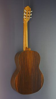 Lacuerda 65 P, Konzertgitarre mit massiver Zederndecke, klassische Gitarre, Rückseite