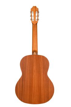 Classical guitar with 63 cm short scale - Lacuerda, model 63N, guitar with solid spruce top and walnut on the sides and back