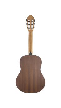 Kindergitarre Lacuerda, chica 56/2,1/2-Gitarre mit 56 cm Mensur und massiver Fichtendecke, matt lackiert , Rückseite