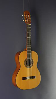 Classical Guitar Lacuerda, model chica 62/2, 7/8 guitar with 62 cm scale and solid cedar top