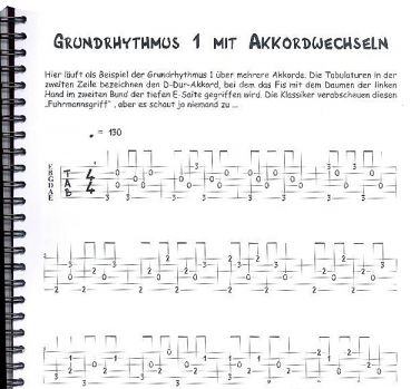 Lämmerhirt, Werner: Das Große Liederbuch, Songbook for solo Fingerstyle Guitar in Tablature sample