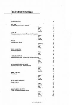 Langer, Michael: Acoustic Pop Guitar 2 - Guitar Method for song accompaniment content