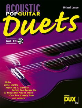 Langer, Michael: Acoustic Pop Guitar Duets, Noten für Gitarrenduo