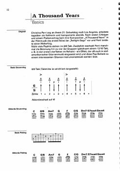 Langer, Michael: Acoustic Pop Guitar Solos Vol. 3, Songbook for solo guitar and accompaniment, sheet music sample