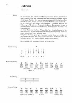 Preview: Langer, Michael: Acoustic Pop Guitar Solos Bd. 6 für Gitarre solo und Songbook für Begleitung, Noten und Tabulatur, mit online-audio, Beispiel