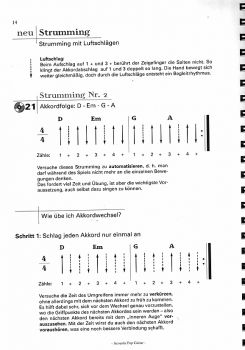 Langer, Michael: Acoustic Pop Guitar 1 - Guitar Method for Song Accompaniment sheet music sample