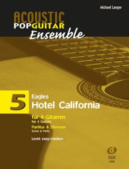 Langer, Michael / Eagles:  Hotel California, for 4 guitars, sheet music