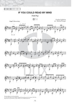 Preview: Saitenwege nach Nordamerika Vol.1 by Michael Langer, Fingerstyle for classical guitar solo, sheet music with online access, sample